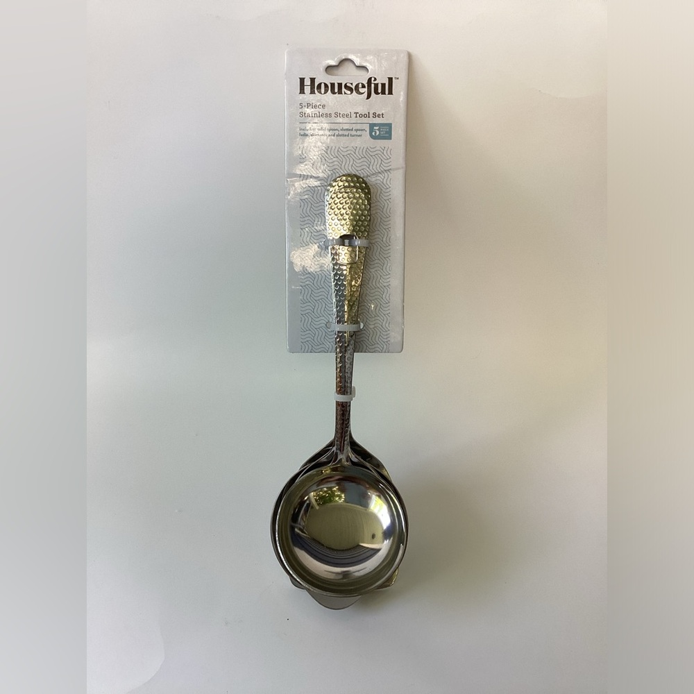 Houseful~ 5-Piece Stainless Steel 5-Piece Utensil Set
